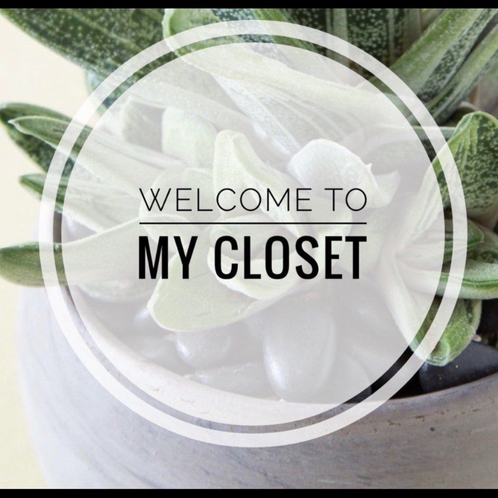 Welcome to my closet